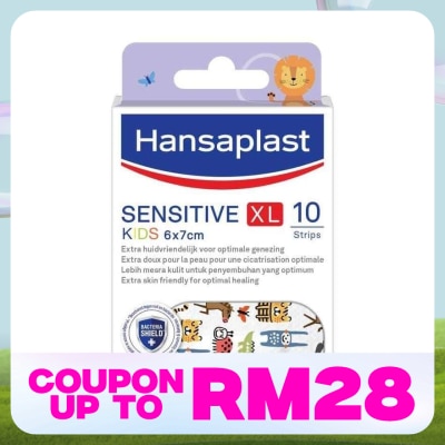HANSAPLAST Kids Sensitive XL Plaster 10'S