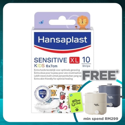 HANSAPLAST Kids Sensitive XL Plaster 10'S