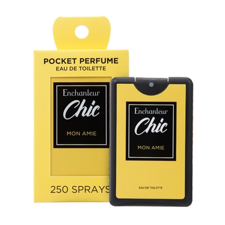 Chic Pocket Perfume Eau De Toilette Mon Amie 18ML