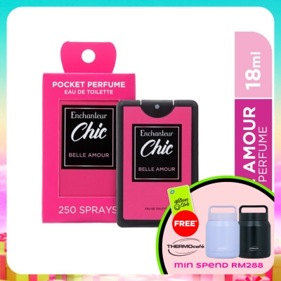ENCHANTEUR - Chic Pocket Perfume Eau De Toilette Belle Amour 18ML