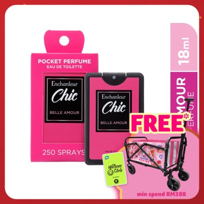 ENCHANTEUR Chic Pocket Perfume Eau De Toilette Belle Amour 18ML