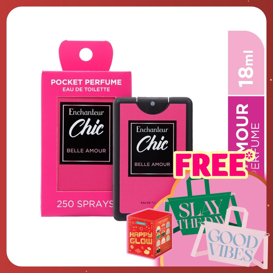 Chic Pocket Perfume Eau De Toilette Belle Amour 18ML