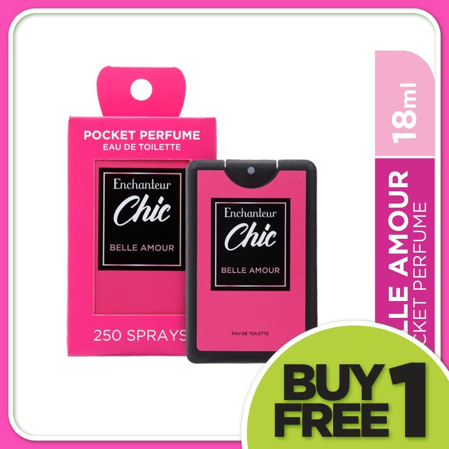 Chic Pocket Perfume Eau De Toilette Belle Amour 18ML