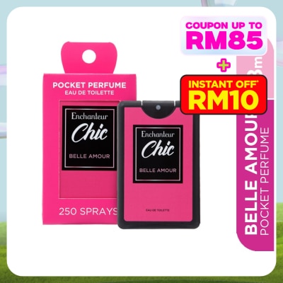 ENCHANTEUR Chic Pocket Perfume Eau De Toilette Belle Amour 18ML