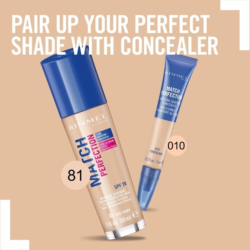 Match Perfection Concealer 010 Porcelain 1's