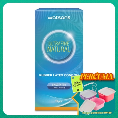 WATSONS - Ultrafine Condoms 1 x 12's