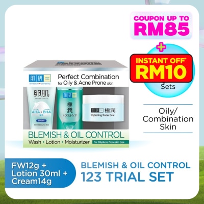 HADA LABO Blemish & Oil Control 123 Set