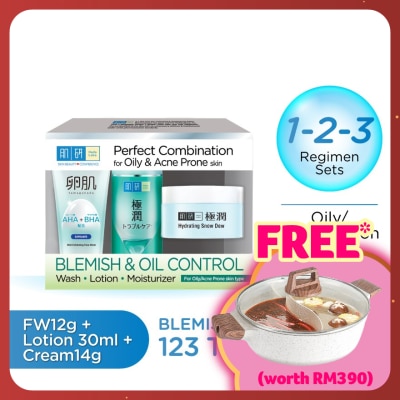 HADA LABO Blemish & Oil Control 123 Set