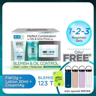 HADA LABO Blemish & Oil Control 123 Set