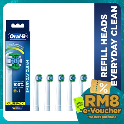 ORAL-B Everyday Clean Brush Head Refill 5S