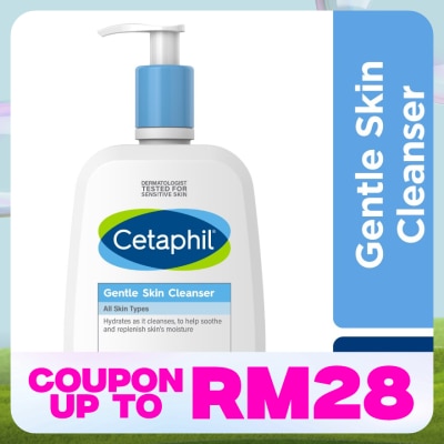 CETAPHIL Gentle Skin Cleanser For Face & Body 500ml