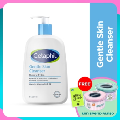 CETAPHIL Gentle Skin Cleanser For Face & Body 473ml