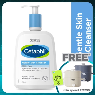 CETAPHIL Gentle Skin Cleanser For Face & Body 473ml