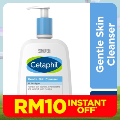 CETAPHIL Gentle Skin Cleanser For Face & Body 500ml