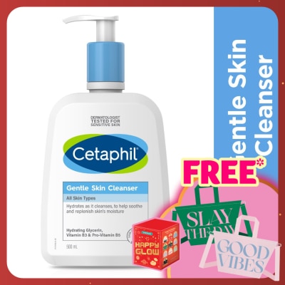 CETAPHIL Gentle Skin Cleanser For Face & Body 500ml