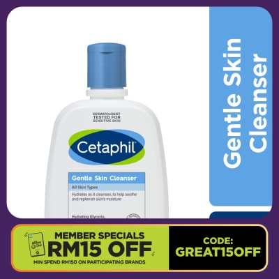 CETAPHIL Gentle Skin Cleanser For Face & Body 250ml