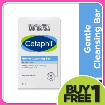CETAPHIL Gentle Cleansing Bar For Face & Body 127g