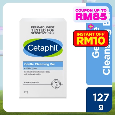 CETAPHIL Gentle Cleansing Bar For Face & Body 127g