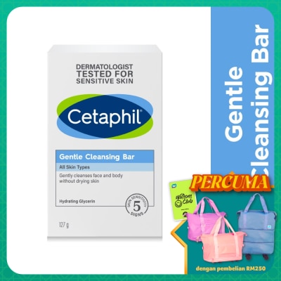 CETAPHIL Gentle Cleansing Bar For Face & Body 127g