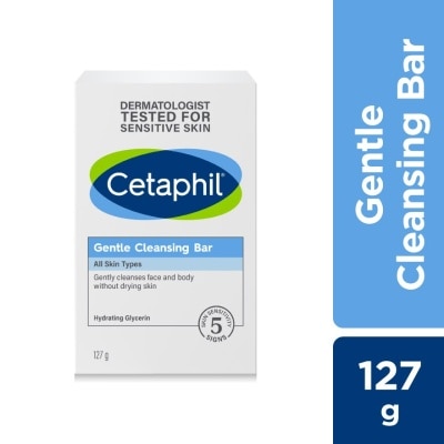 CETAPHIL Gentle Cleansing Bar For Face & Body 127g