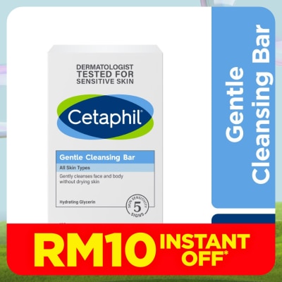 CETAPHIL Gentle Cleansing Bar For Face & Body 127g