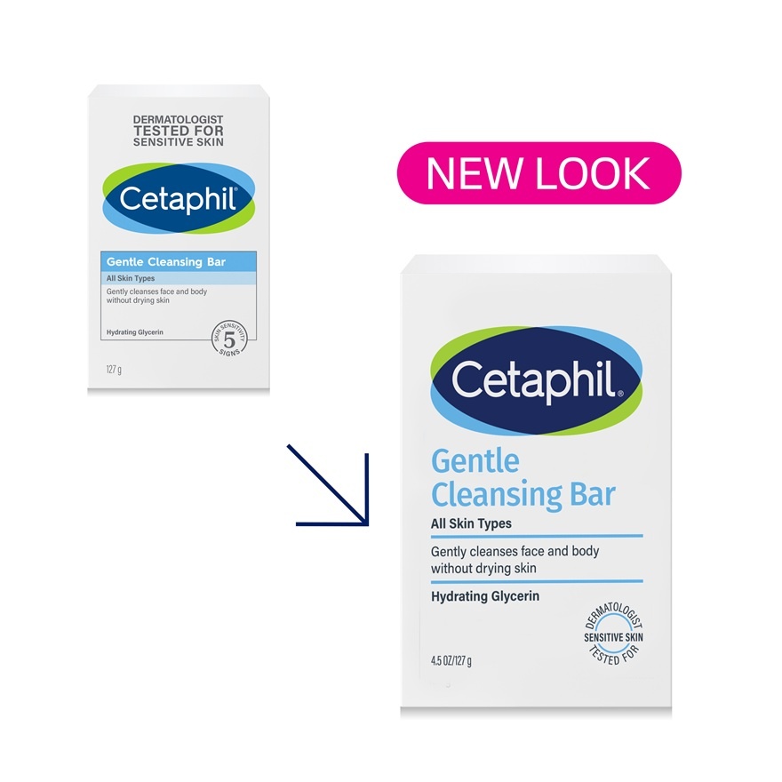 Gentle Cleansing Bar For Face & Body 127g
