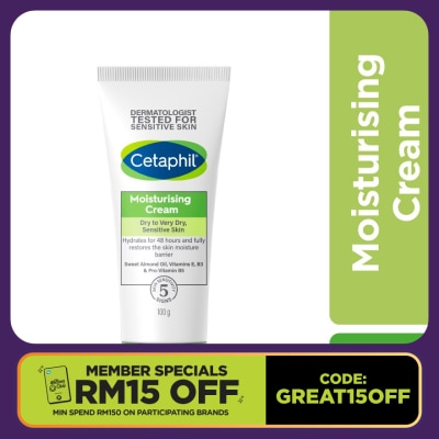 CETAPHIL Moisturizing Cream For Face & Body 100g