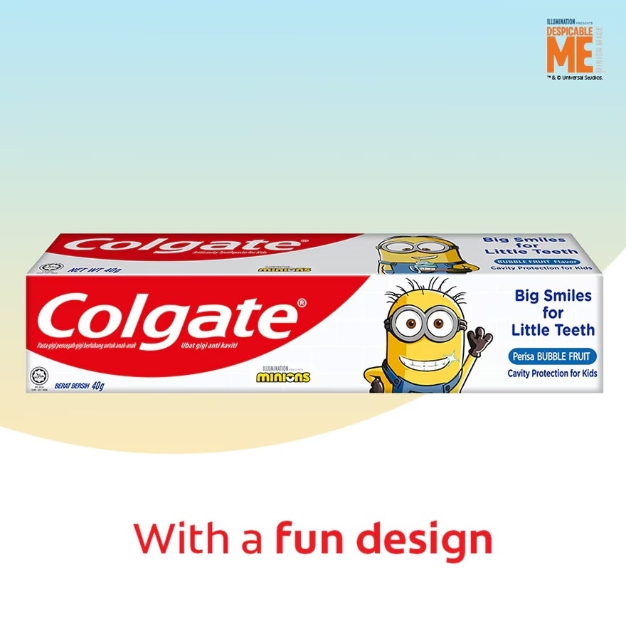 Colgate Kids Minion Toothpaste 40g