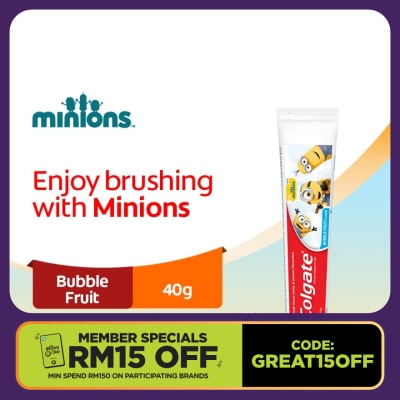 COLGATE Kids Minion Toothpaste 40g