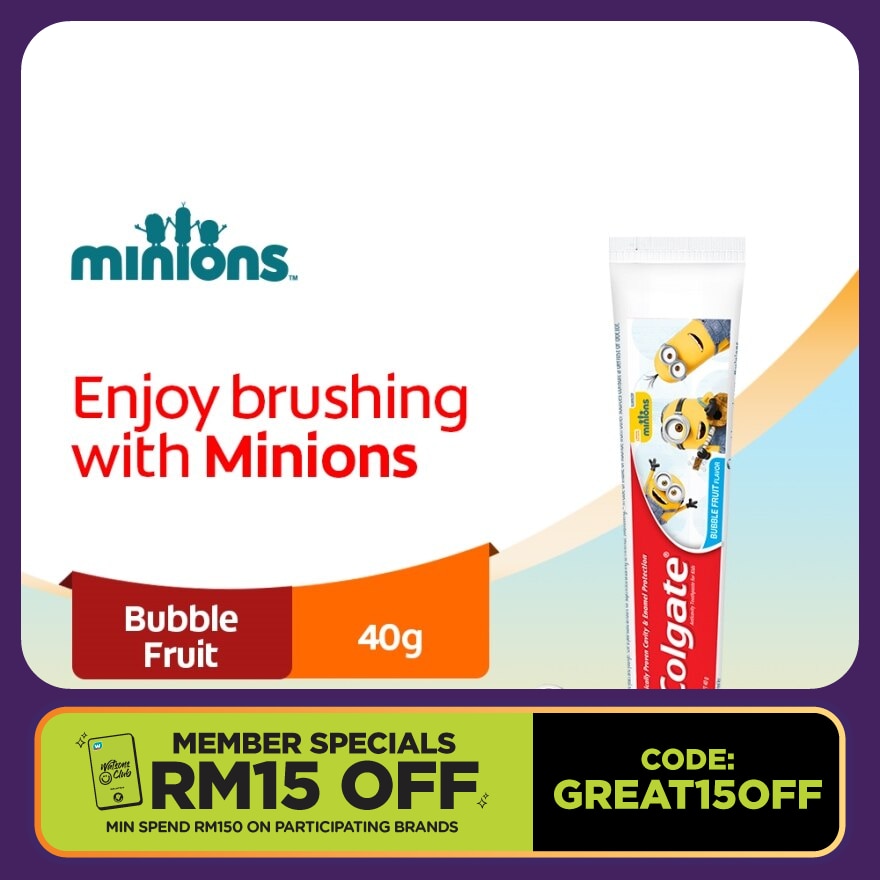 Kids Minion Toothpaste 40g