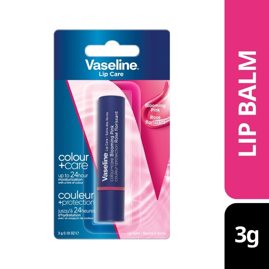 Lip Therapy Colour + Care Blooming Pink 3g