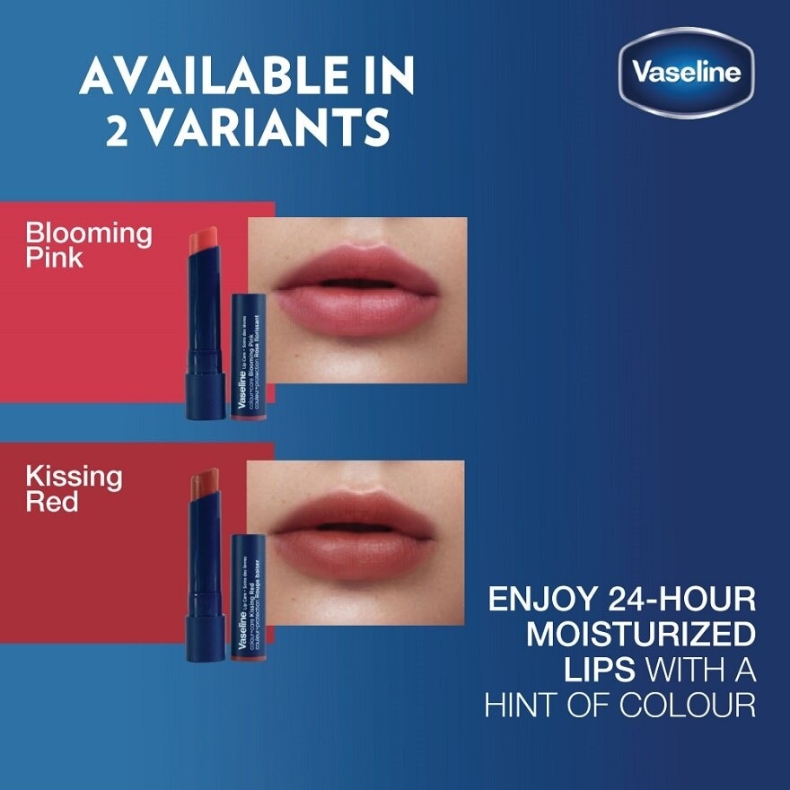 Lip Therapy Colour + Care Blooming Pink 3g