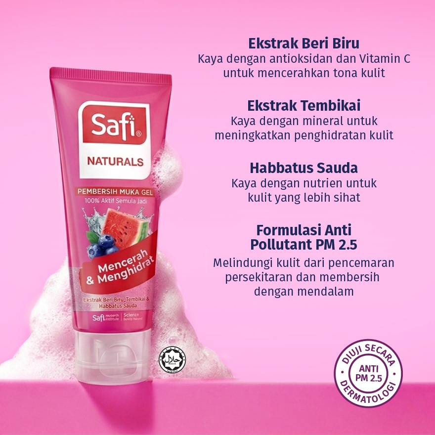 Naturals Blueberry Watermelon Cleanser 100g