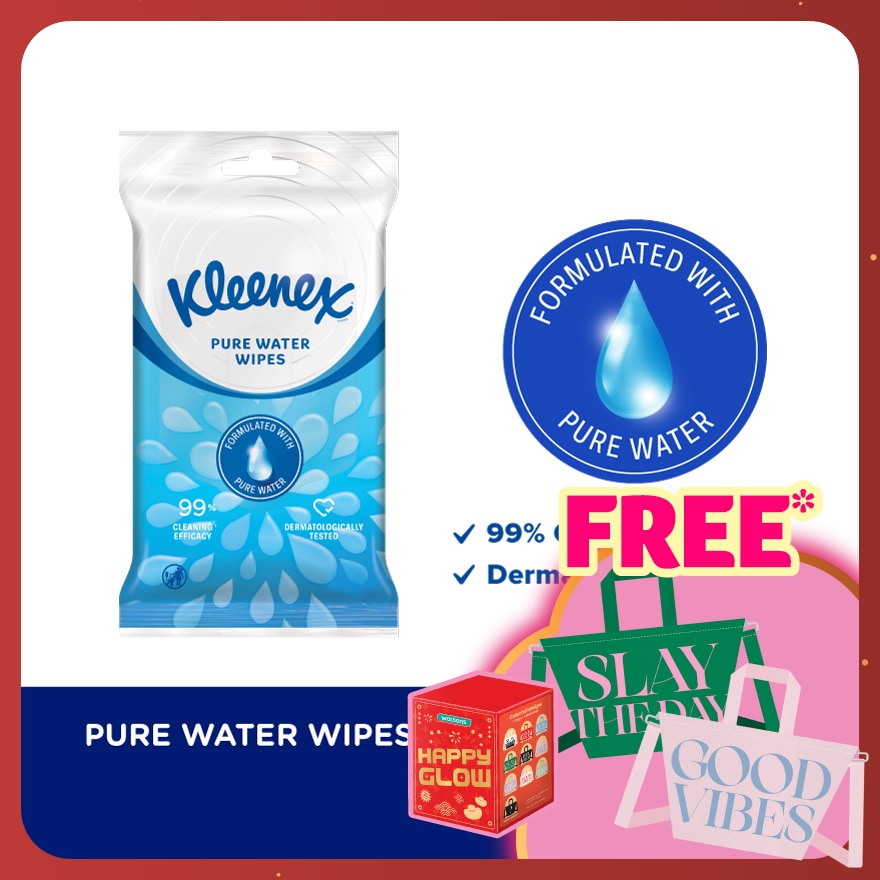 Hand & Face Fresh Wipes 10's x 3