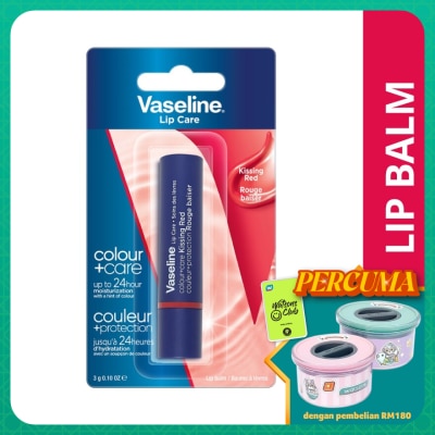 VASELINE Lip Therapy Colour + Care Kissing Red 3g
