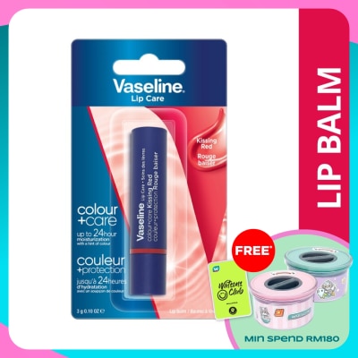 VASELINE Lip Therapy Colour + Care Kissing Red 3g