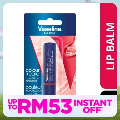 VASELINE Lip Therapy Colour + Care Kissing Red 3g