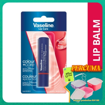 VASELINE - Lip Therapy Colour + Care Kissing Red 3g