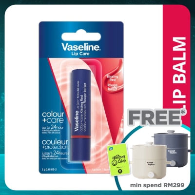 VASELINE Lip Therapy Colour + Care Kissing Red 3g