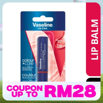 VASELINE Lip Therapy Colour + Care Kissing Red 3g
