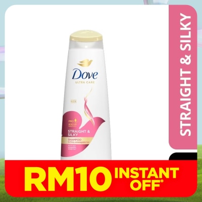 DOVE Straight & Silky Shampoo 330ml