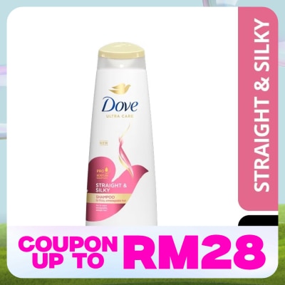 DOVE Straight & Silky Shampoo 330ml