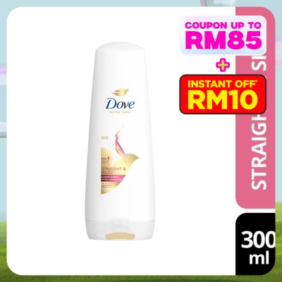 DOVE Straight & Silky Conditioner 300ml