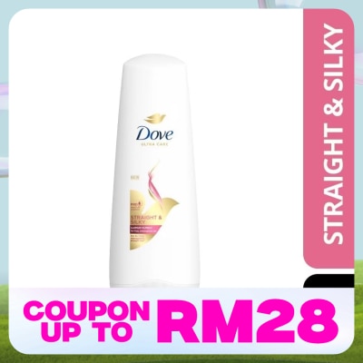 DOVE Straight & Silky Conditioner 300ml
