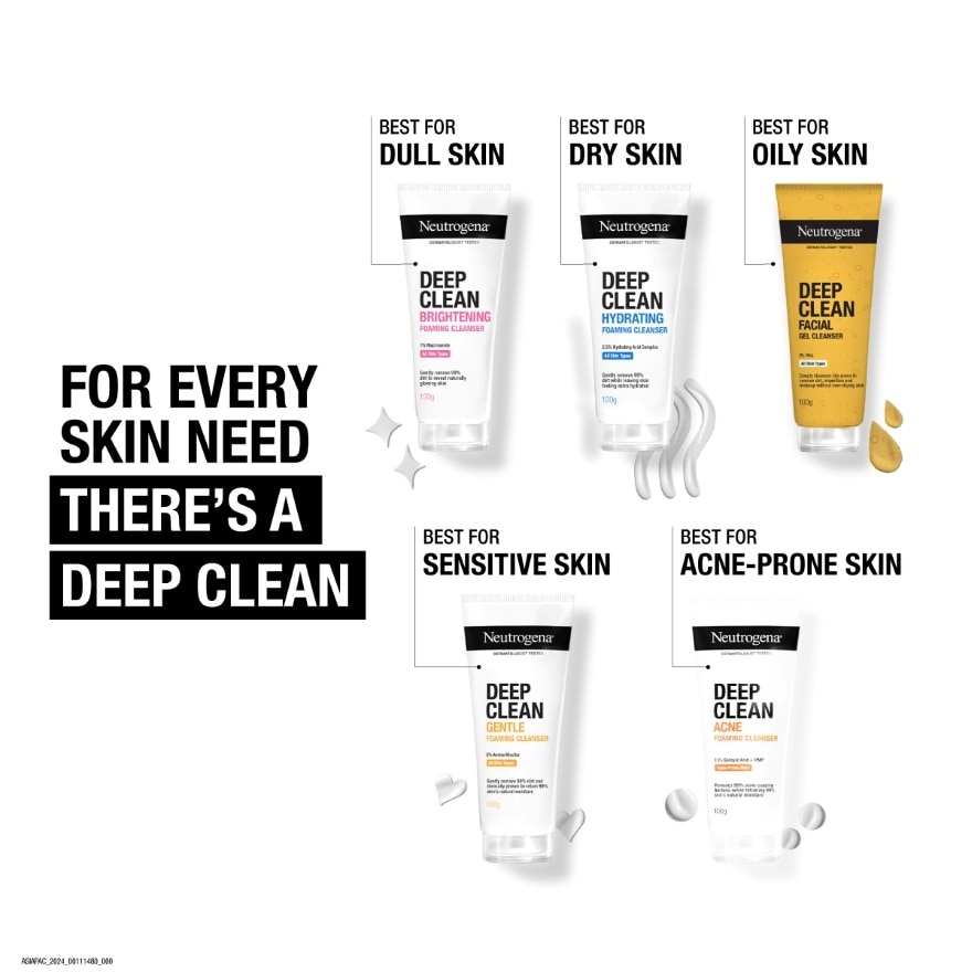 Deep Clean Acne Foam Cleanser 100g