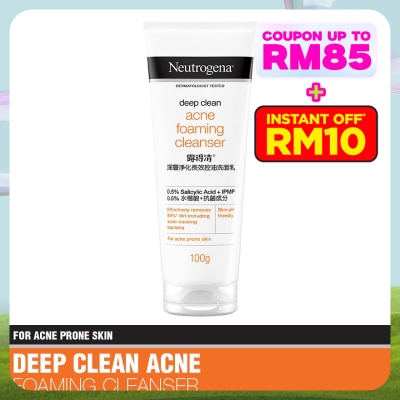 NEUTROGENA Neutrogena® Deep Clean® Acne Foam Cleanser 100g