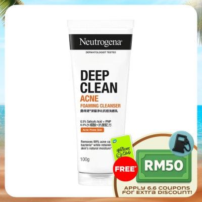 NEUTROGENA - Deep Clean Acne Foam Cleanser 100g