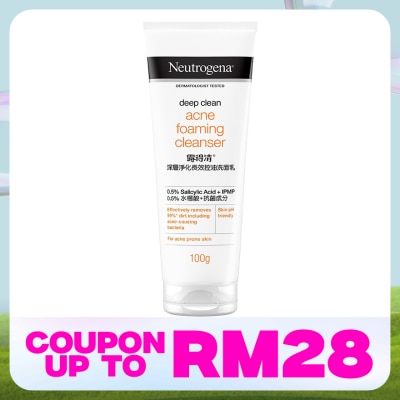 NEUTROGENA Neutrogena® Deep Clean® Acne Foam Cleanser 100g