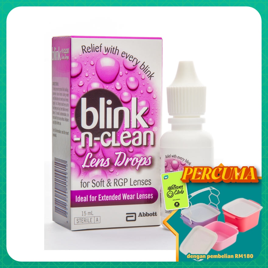 Clete Blink N Clean Drops 15ml