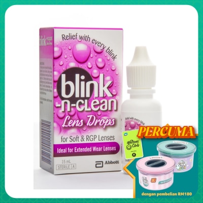 J&J VISION Clete Blink N Clean Drops 15ml
